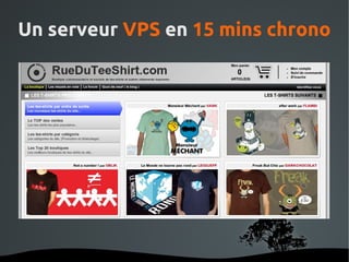 Un serveur VPS en 15 mins chrono




             
 