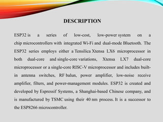 Lx6 Microprocessor ESION-04 project for using Iot 2ND REVIEW.pptx