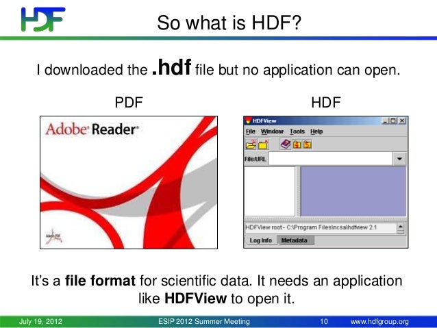 nasa hdf hdf eos data for dummies and developers hdf file format