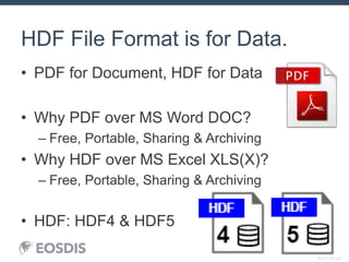 Utilizing HDF4 File Content Maps for the Cloud Computing | PPTX
