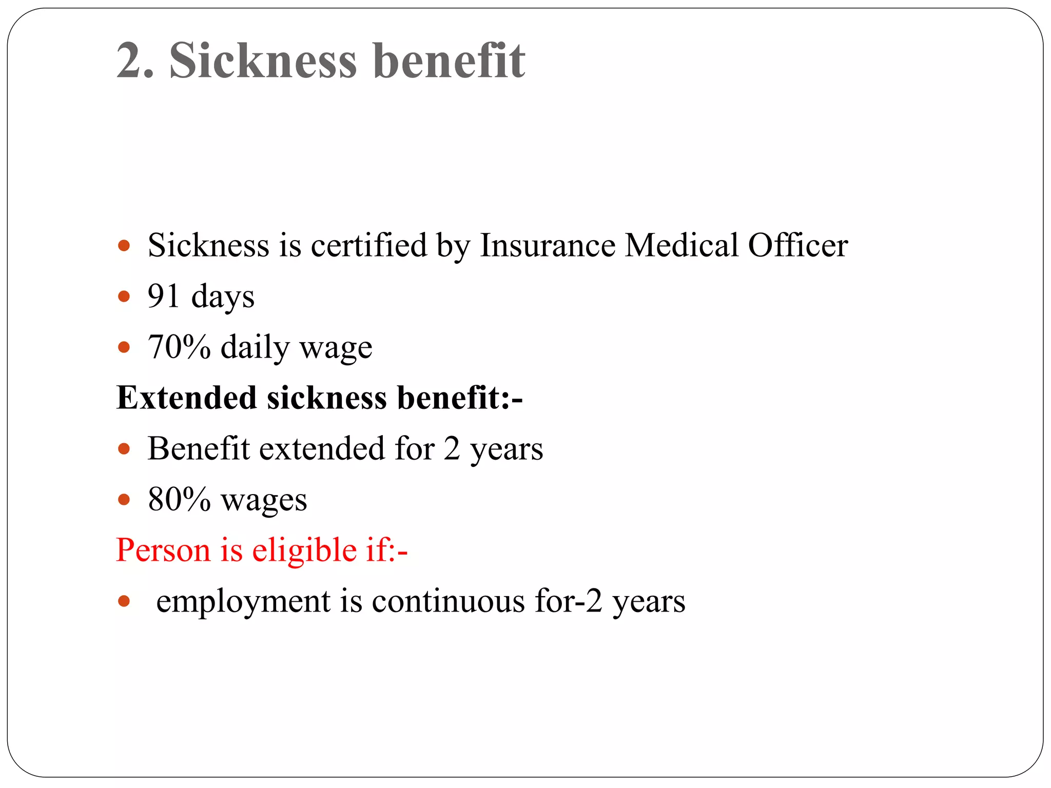 Labor Sickness ESI PPT.pptx