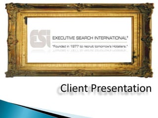 Client Presentation 