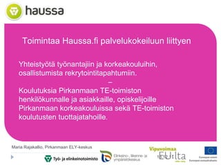 Haussa.fi - Esittely