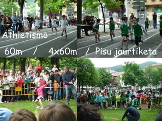 Athletismo  60m  /  4x60m  /  Pisu jaurtiketa 