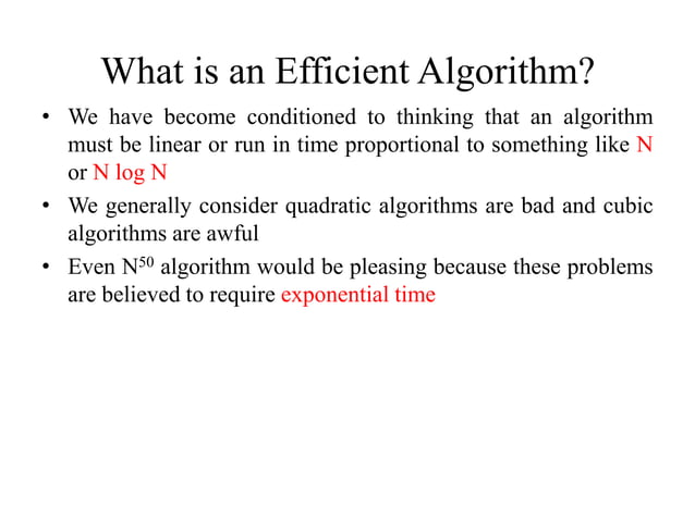 Exhaustive Search | PPT