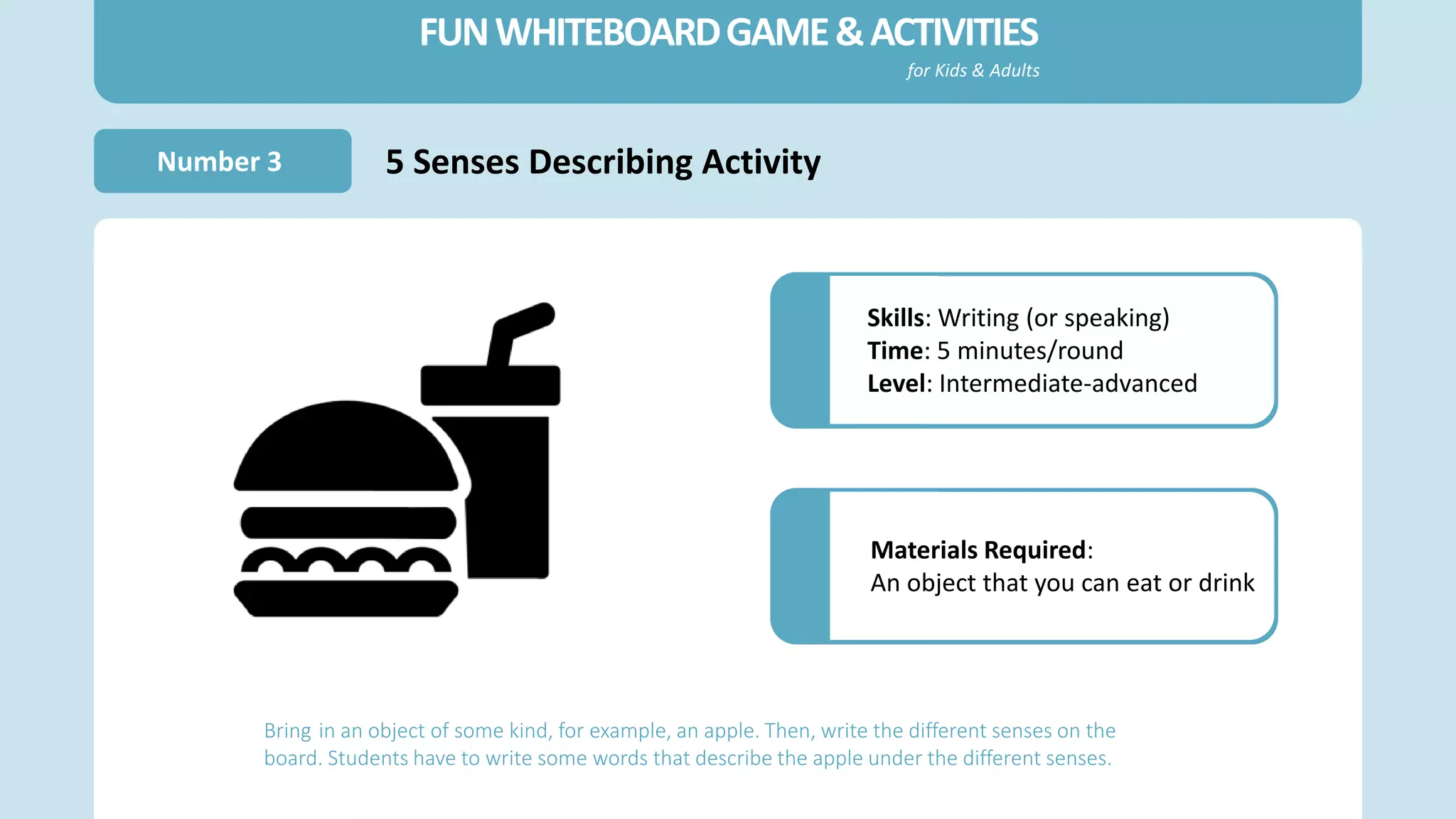 Fun ESL Whiteboard Games & Activities PPT