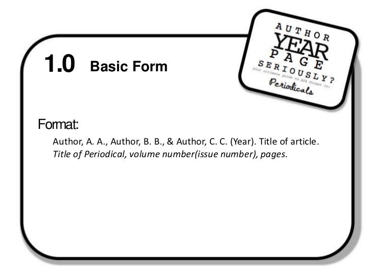 apa form