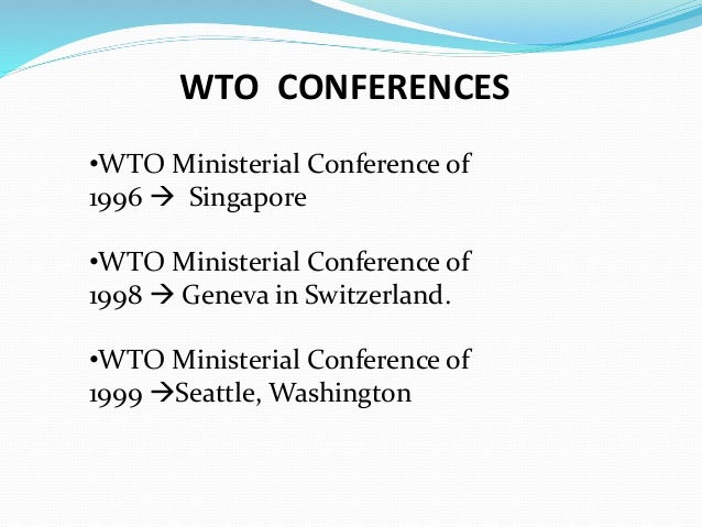 Rule based trading system wto