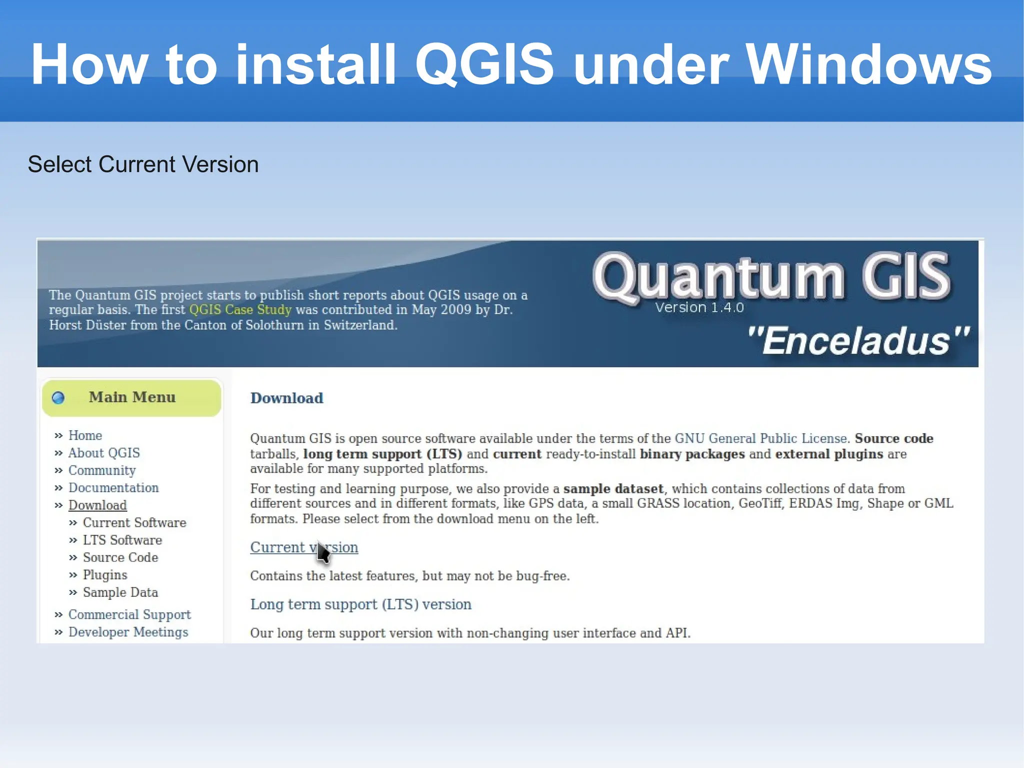 Qgis tutorial for gis and mapping technique ppt