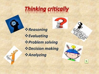 Critical Thinking PBL by ESL learners | PPT