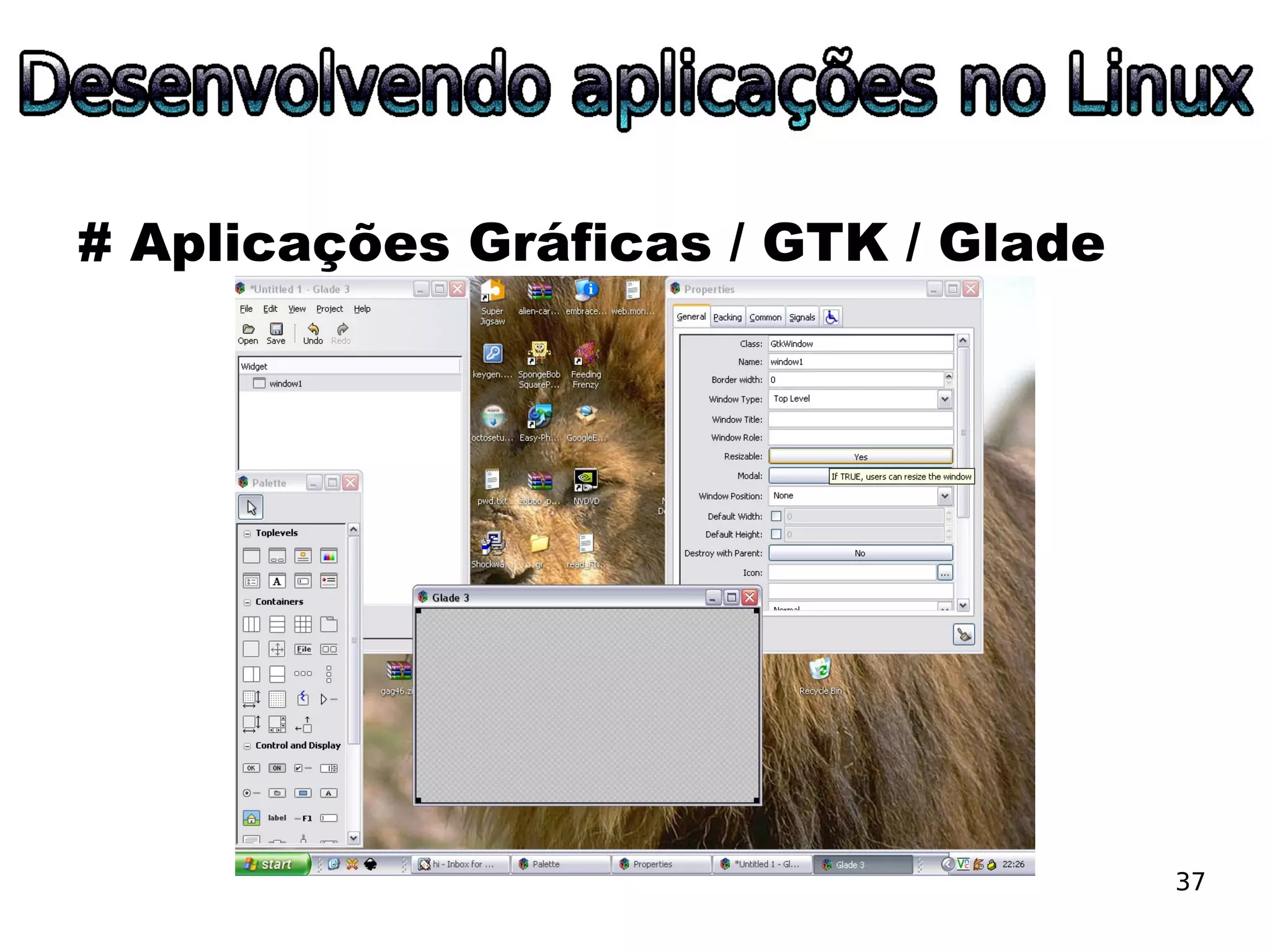 ESLPE 2008 - Desenvolvendo aplicações no Linux