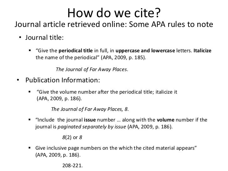 APA Formatting: Guide To Style