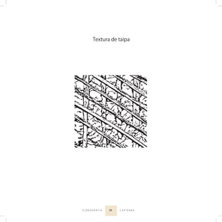 31I C O N O G R A F I A C A P I X A B A
Textura de taipa
 