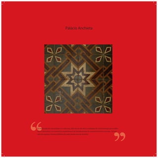 Palácio Anchieta
‘‘
‘‘Foi restaurado em sua fachada e na cobertura, além de ter sido feita a instalação de uma iluminação que eviden-
ciou a volumetria e os ornamentos arquitetônicos da fachada através do contraste entre luz e sombra. Em seu
sub-solo guarda o túmulo simbólico do padre jesuíta José de Anchieta.
 