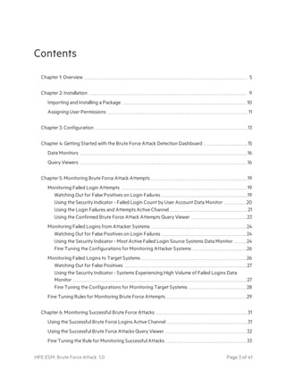 Brute Force Attack Security Use Case Guide | PDF