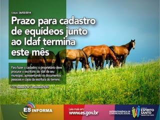 Es Informa Mídia - 26 de março de 2014