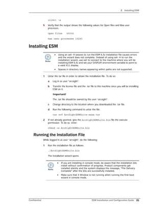 Installation Guide for ESM 6.5c | PDF