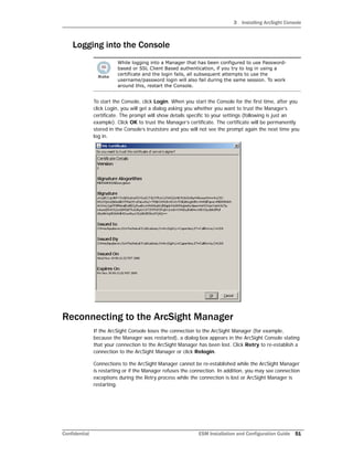 Installation Guide for ESM 6.5c | PDF