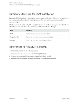 ESM Installation Guide (ESM v6.9.1c) | PDF