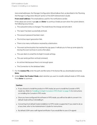 ESM Installation Guide (ESM v6.9.1c) | PDF
