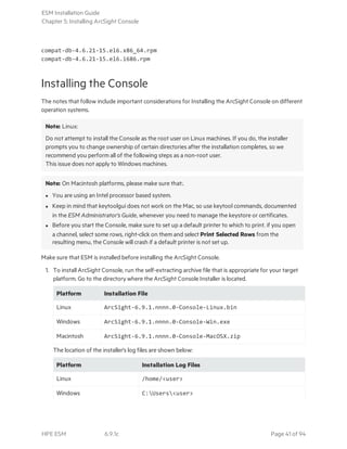 ESM Installation Guide (ESM v6.9.1c) | PDF