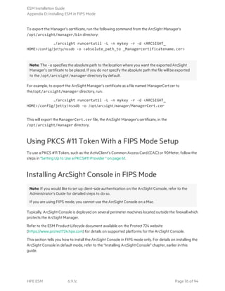 ESM Installation Guide (ESM v6.9.1c) | PDF