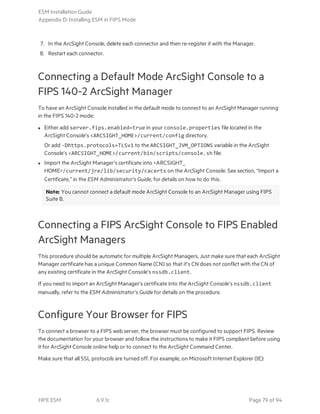 ESM Installation Guide (ESM v6.9.1c) | PDF