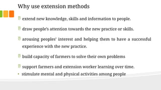 Participatory Extension Methods: RRA, PRA, PLA, and PID in Rural ...
