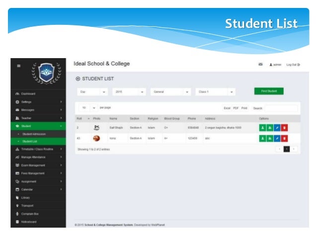 EduPlanet School Management System