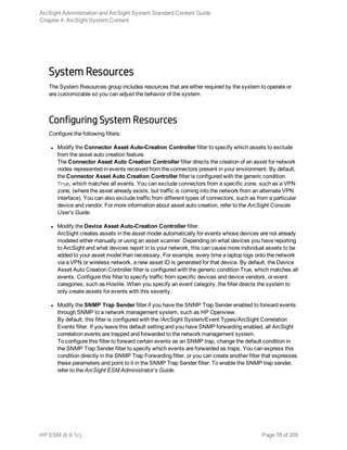 ArcSight Administration and ArcSight System Standard Content Guide (ESM ...