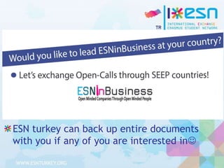 ESN turkey can back up entire documents
with you if any of you are interested in

 