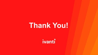 Copyright © 2023 Ivanti. All rights reserved.
Thank You!
 