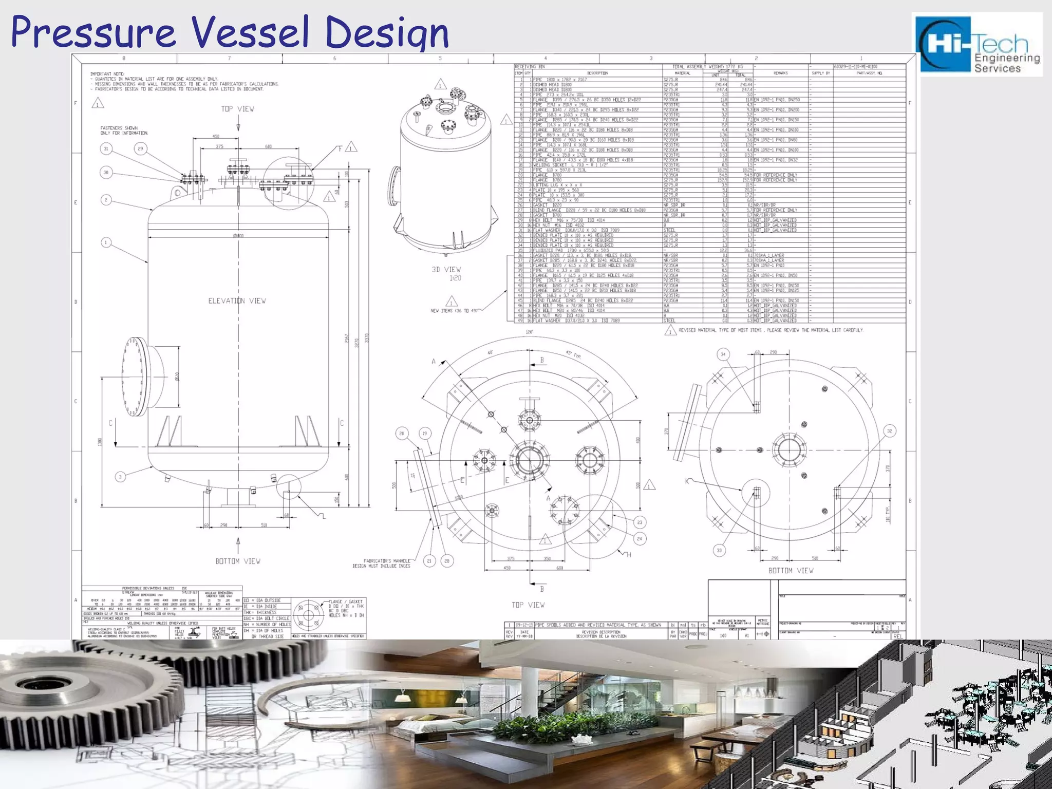 Pressure Vessel Design
 
