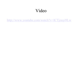 Video http://www.youtube.com/watch?v=ICTjzuyi9Lw