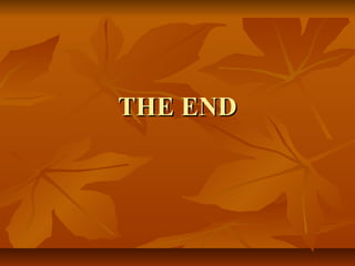 THE ENDTHE END
 