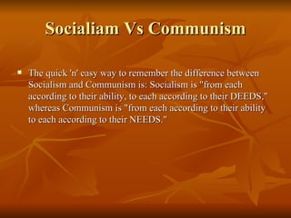 socialism | PPT