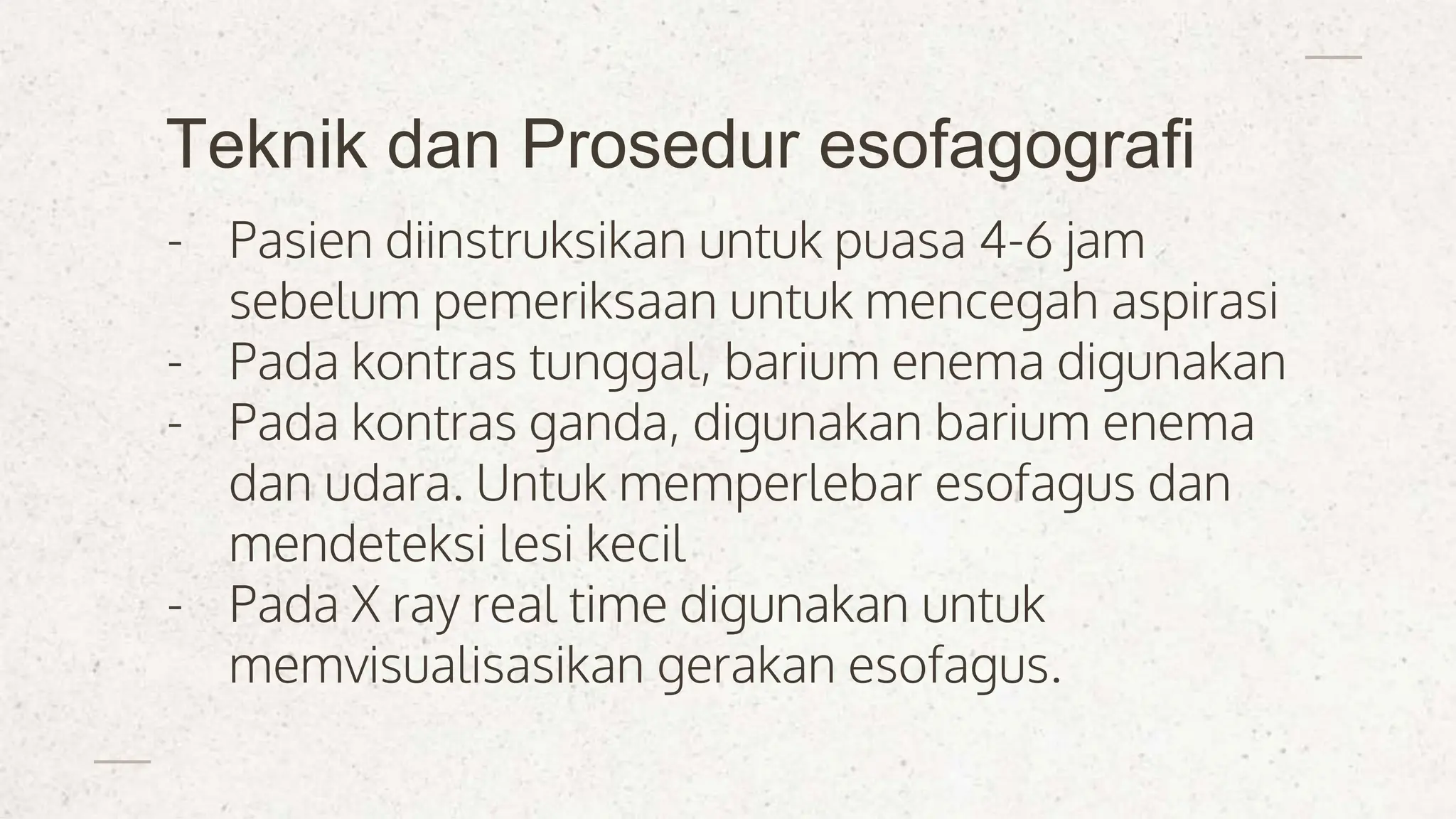 Esofagografi pada Atresia Esofagus (Tinjauan Pustaka) Matthew ...