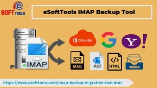 eSoftTools IMAP Backup Tool
https://www.esofttools.com/imap-backup-migration-tool.html
 