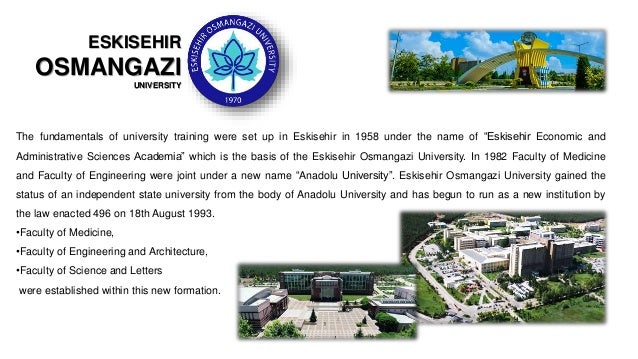 eskisehir osmangazi university transportation division
