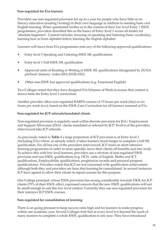 Esol Qualifications Report | PDF