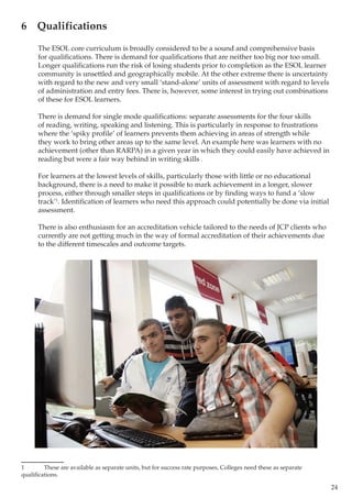 Esol Qualifications Report | PDF