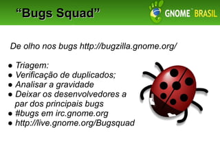 ESOL 2008 - Contribuindo com o GNOME