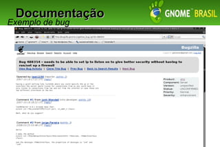 ESOL 2008 - Contribuindo com o GNOME
