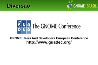 ESOL 2008 - Contribuindo com o GNOME