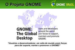 ESOL 2008 - Contribuindo com o GNOME