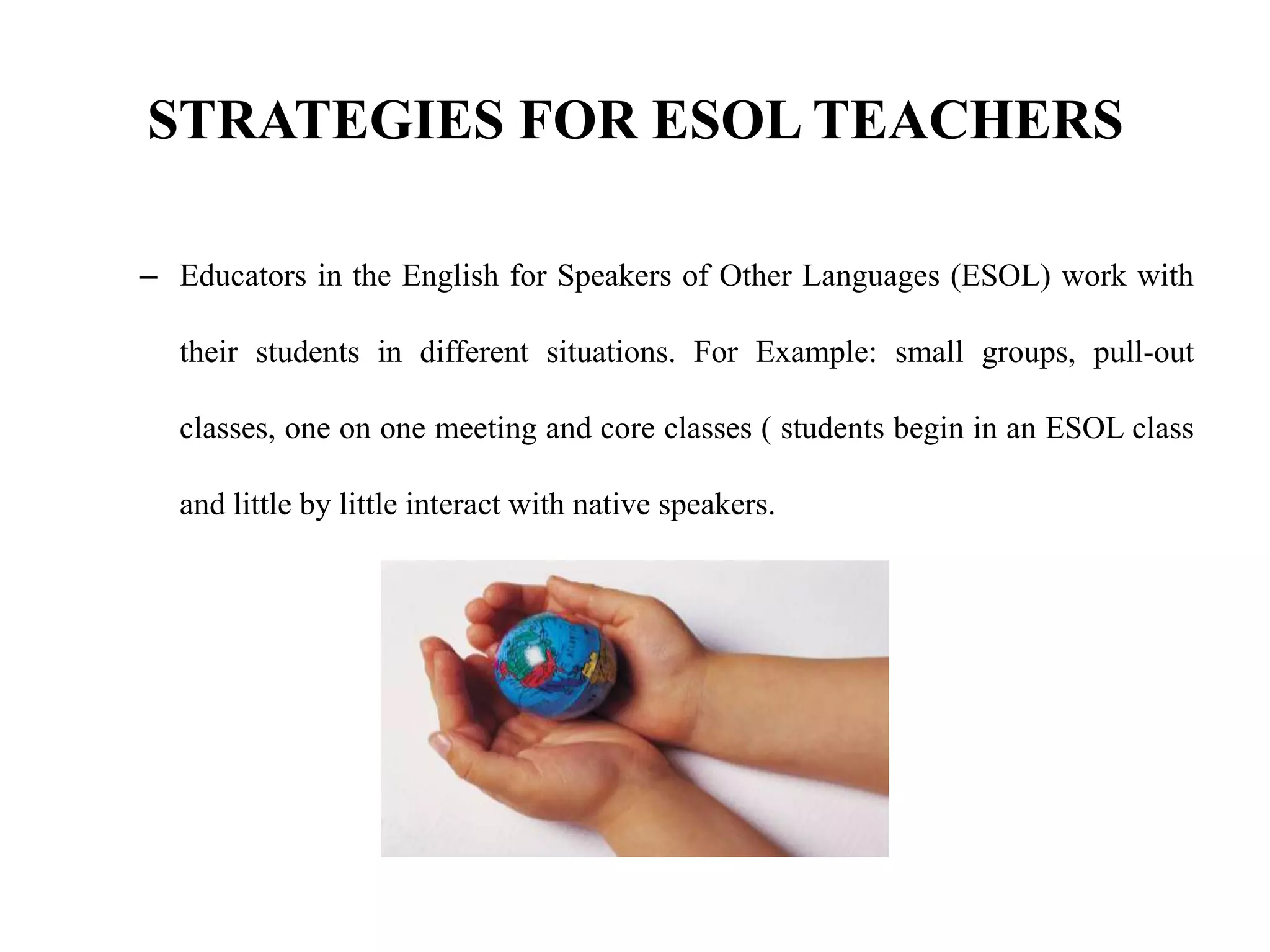 Esol powerpoint | PPTX