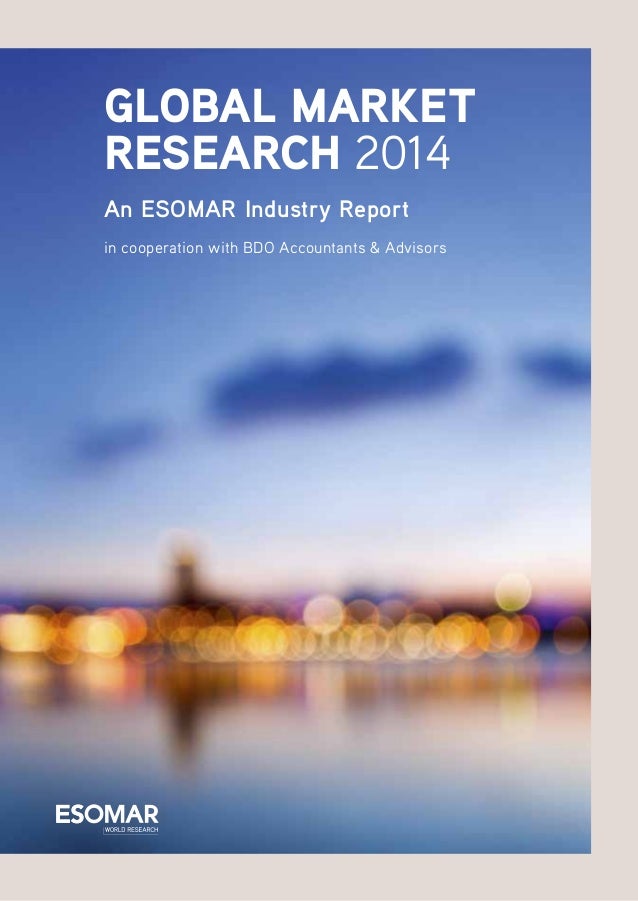 market research industry report market research industry report