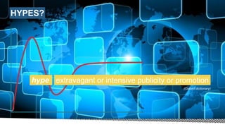 (Oxford dictionary)
hype
HYPES?
extravagant or intensive publicity or promotion
 