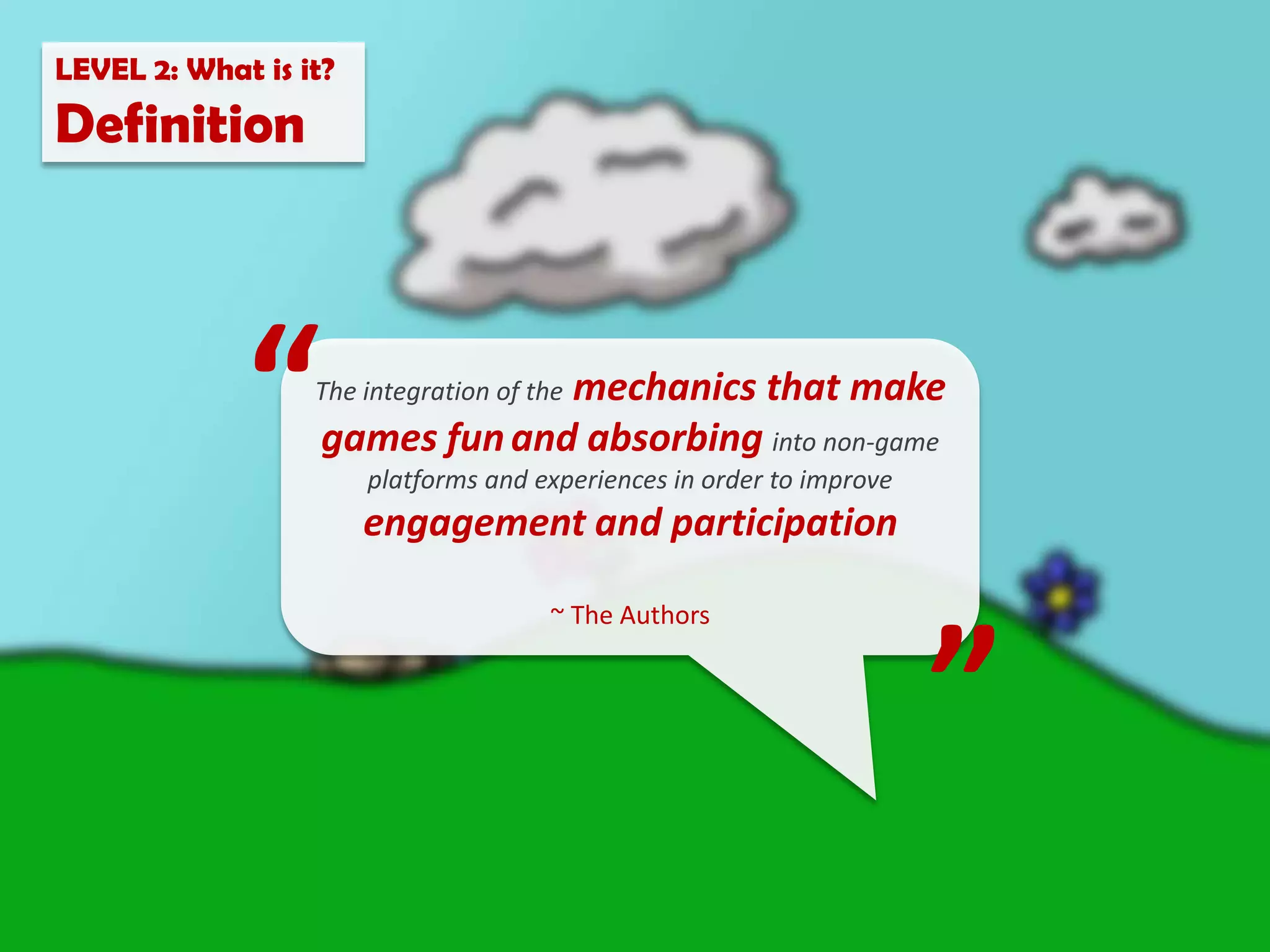 LEVEL 1What it’s not