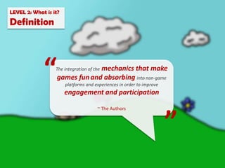 LEVEL 1What it’s not